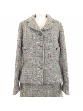 Chanel Vintage Suit Gray